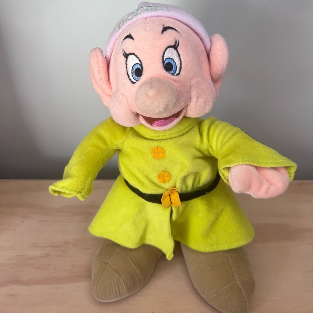 Official Disney store Dopey stuffed animal